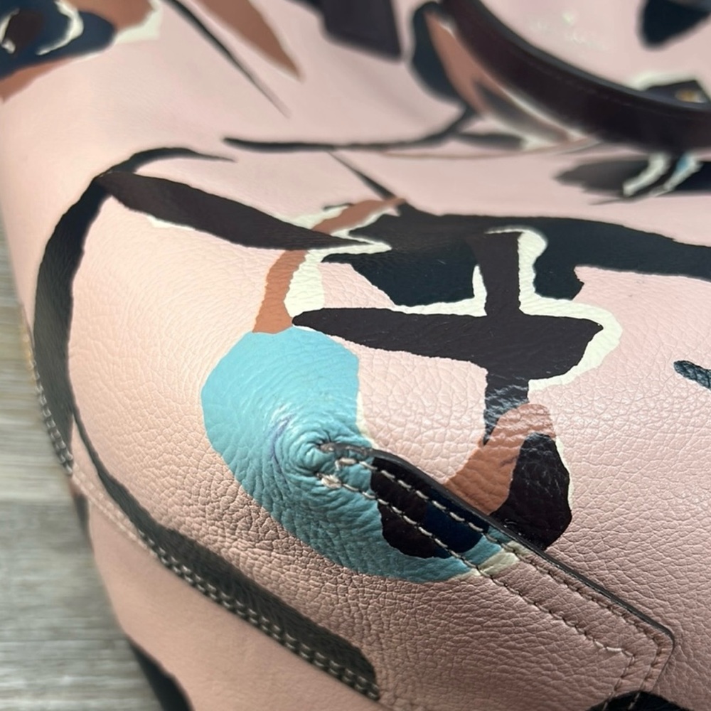 Kate Spade New York Arch Paper Rose Reversible Tote Bag in VGUC!! - Picture 7 of 10